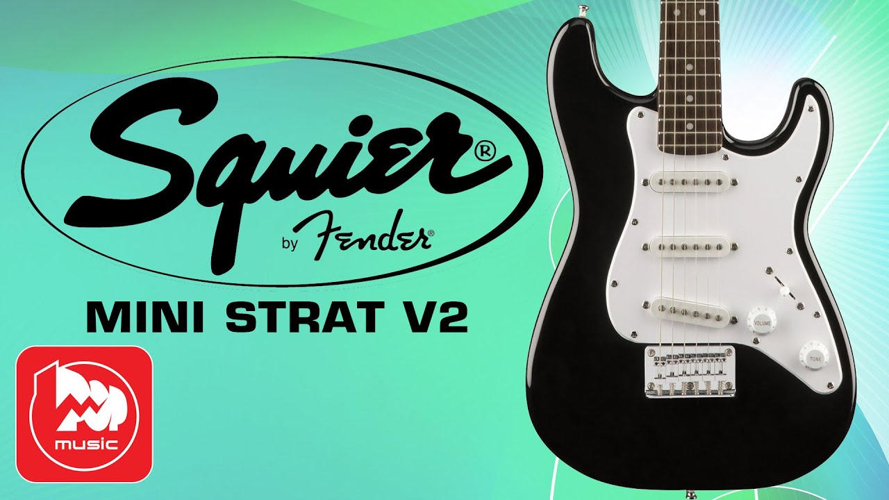 Eng Sub] Fender Squier Mini Strat V2 - mini stratocaster guitar