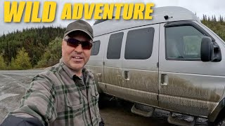 Is THIS The Most EPIC Drive in Alaska? | Denali Highway Van Life