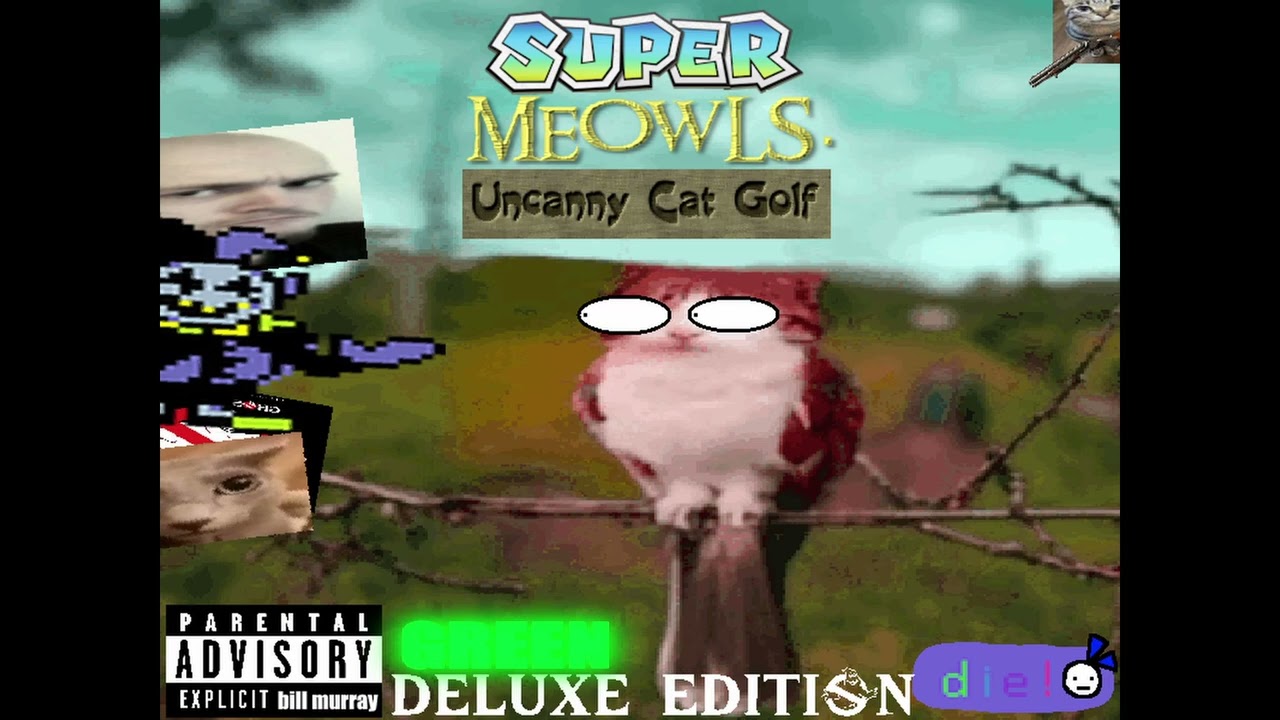 Super Meowls Uncanny Cat Golf Green Deluxe Edition OST: meowlbusters (PAL version)