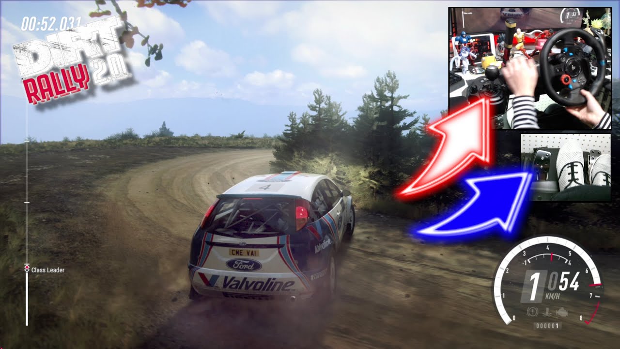 Ford Focus RS WRC Scotland / Logitech G29 DiRT Rally 2.0 DLC