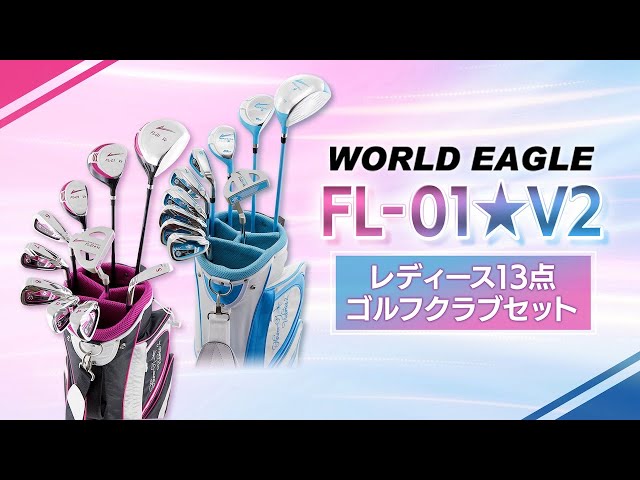 WORLD EAGLE  ゴルフクラブセット　レディース