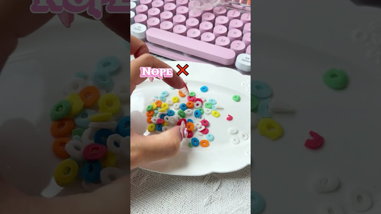 Cute short nails 💅 Tap-proof 🖱️