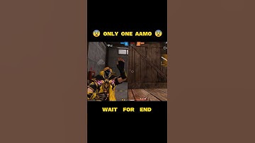 ONLY ONE AAMO CHALLENGE 😲ONLY 1 GOLI 😨#shots #viral #freefire #challenge