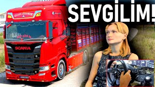 Sevgi̇li̇m Oldu Hayatimin Aşkini Buldum - Yolda Kalan Hanfendi̇yi̇ Tirima Aldim - Ets 2 Mod T300Rs Gt
