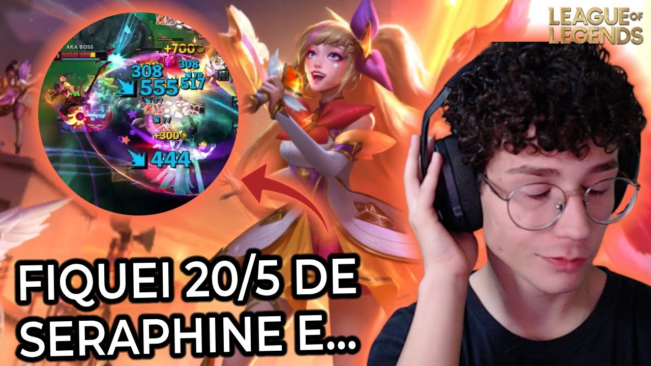 A MELHOR BUILD PARA SERAPHINE FULL AP BRUTA!?! - YouTube
