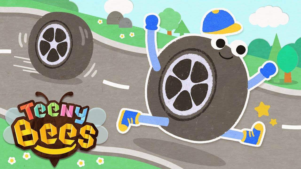 Wheels on the bus | The Wheel On The Road | @TEENYBEES | Nursery Rhymes