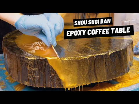 Video EPOXY COFFEE TABLE SHOU SUGI BAN - youtube