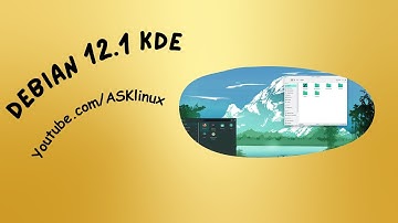 Debian Linux 12.1 KDE PLASMA | Installation and First Impressions