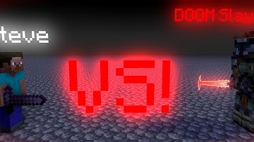 Minecraft Duel: DOOM Slayer vs Steve | DOOM Eternal vs Minecraft