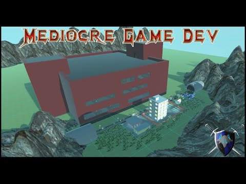 Mediocre game dev log. (Episode 4): Finished the city. Next up the office