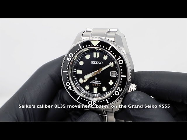 UNBOXING 2019 SEIKO PROSPEX MARINE MASTER 300M BLACK DIAL SLA021J1 - YouTube