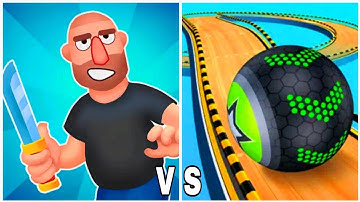 Going Balls vs Hit Master 3D - Level Up Ball (NOOB vs PRO vs HACKER) Math Games 