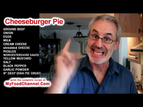 Best Cheeseburger Pie Recipe