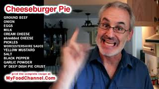 Best Cheeseburger Pie Recipe