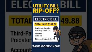The Dangerous Electric Bill Trick Seniors Must Stop! 🛑 #shorts #moneytips  #youtubeshorts #ytshorts
