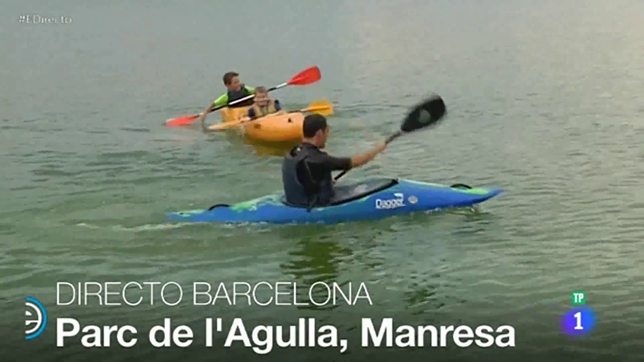 España Directo - Parc de l'Agulla y ola de calor en Cataluña- Manresa, Barcelona - 02/08/18