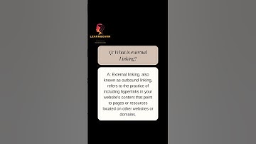 What is External Linking? #seotips  #seo #ytshorts