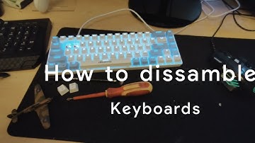 Step-by-Step Guide: How to Disassemble and Clean Your Keyboard Like a Pro! ⌨️🪛🔧