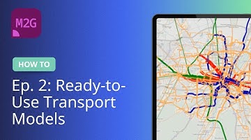 PTV Model2Go Supply Ep. 2: Ready-to-Use Transport Models | PTV M2G | Tutorial
