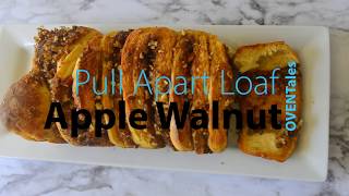Apple Walnut Pull Apart Bread