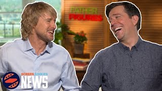 Owen Wilson and Ed Helms Dad Jokes - Father Figures Interview