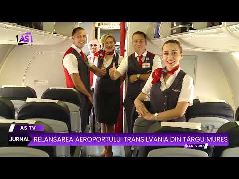 Relansarea Aeroportului Transilvania din Târgu Mureș - AS TV Relansarea Aeroportului Transilvania din Târgu Mureș - AS TV
