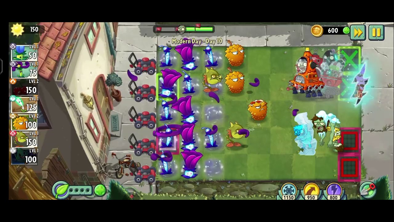 PLANTS VS ZOMBIES 2 MODERN DAY PART 10 #pvz2 - YouTube