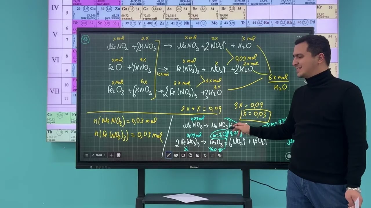 Milliy sertifikat KIMYO 4.10 2-smena 43-savol TAXLILI