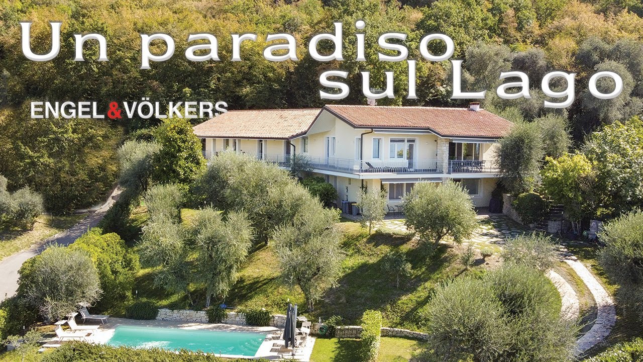 Villa Paradiso sul lago di Garda con Vista Panoramica I Engel & Völkers