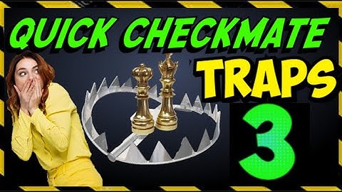 ✔3 CHECKMATE TRAPS that Happened in REAL GAMES | Chess Opening Tricks to Win Fast | Siberian Trap