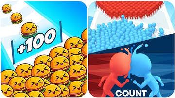 Food Run Vs Join clash   New Levels Game Mobile Walkthrough iOS, Android Gameplay Update VWE67