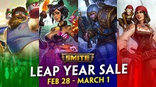 SMITE - Leap into savings with the Leap Year Sale!