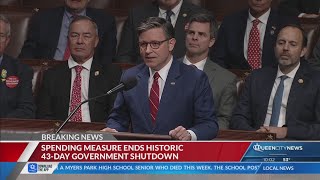US House passes vote to end longest government shutdown in history