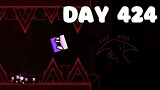 Playing Slaughterhouse Everyday Until I Beat It Day 424 Geometry Dash