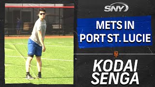 Get your first look at Mets pitcher Kodai Senga working out in Port St. Lucie | SNY