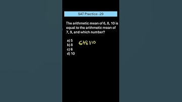 Can you find the number from mean? #gre #maths #algebra #exam #education #shorts #science