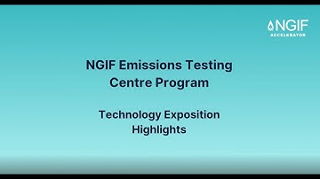 Highlights from NGIF ETC Program - Technology Exposition 2025