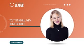 TCL Testimonial with Jennifer Hooft Profile