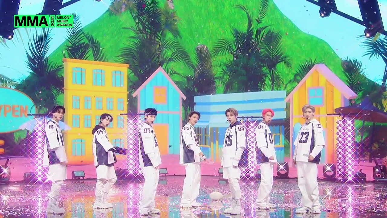 ENHYPEN (엔하이픈) Intro + Drunk-Dazed + Tamed-Dashed @ MMA 2021