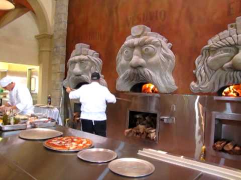Via Napoli Epcot New Italian Restaurant Dining Area And Ovens Via Napoli Epcot New Italian Restaurant Dining Area And Ovens