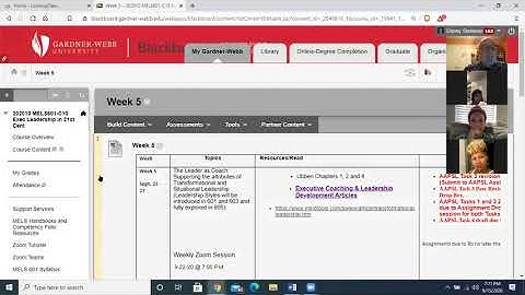 Week 4 Zoom Class Video   September 15, 2020