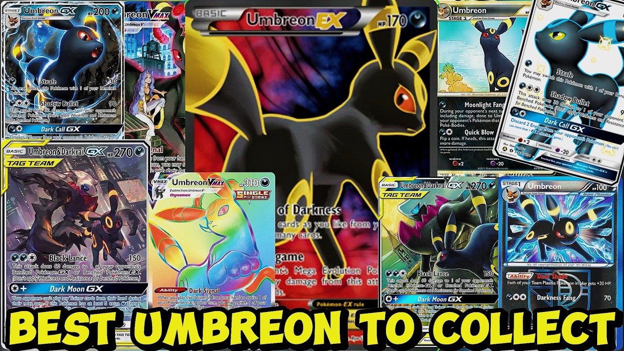 Top 10 Best Umbreon Pokemon Cards To Collect In 2025