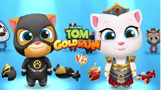 Talking Tom Gold Run Super Ginger, Valkrie Angela Gameplay Android | Game Dede screenshot 5