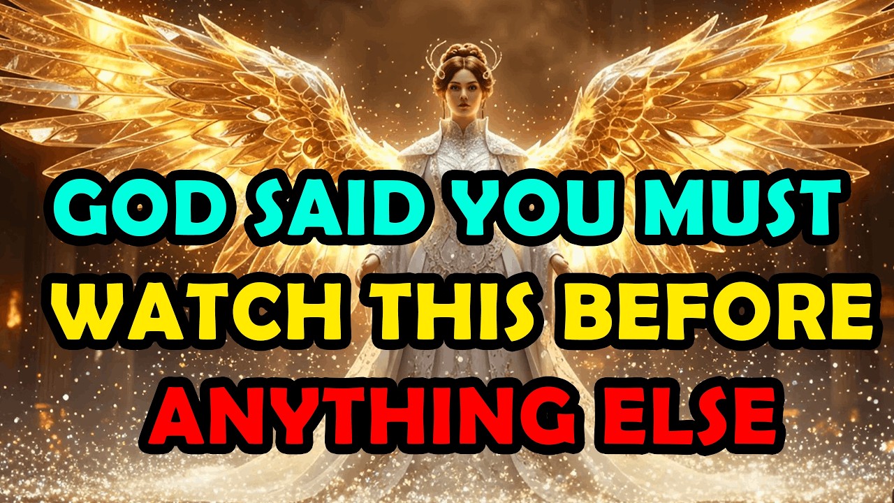Chosen One: STOP Everything! God Has An Urgent Message For Your Soul Right Now 📲