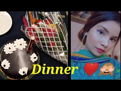 Dinner Vlog with sawera ️ || Dinner party || Fun alot || #dinnertime #