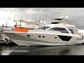 Luxury 8-person Sleeping Capacity Yacht CLA 76 Powered by 2/1,136-hp CAT C18 ACERT Engines