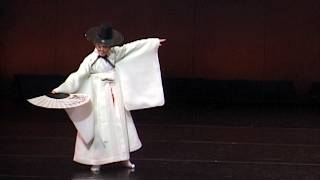 김진홍 전통춤 한량무 Jinhong Kim Korean Folk Dance Hanryang-Muunemployed Nobleman Dance 1997년 공연 실황
