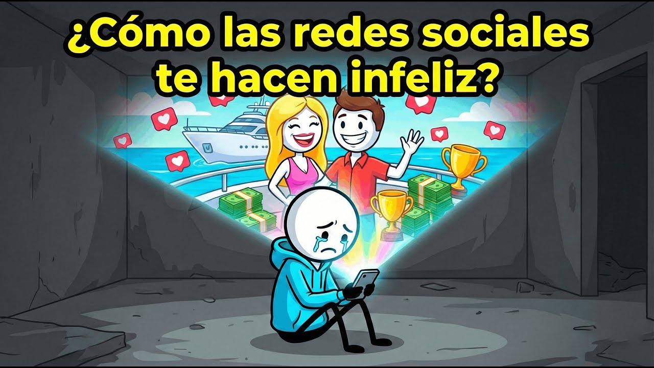¿Cómo las redes sociales te hacen infeliz?