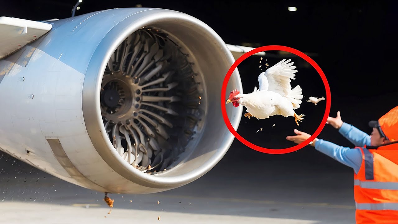 10 Bizarre Tests Done on Plane Engines. How aircraft engines are tested ...