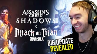 Big Ins Creed Shadows Update Revealed... Ac Shadows Update